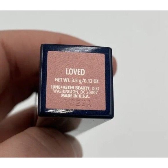 Lune Aster Power Lips Lipstick Stain Lipstick Loved .12 Oz New - Picture 4 of 5
